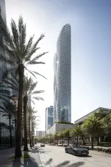 1428 Brickell — street looking south
