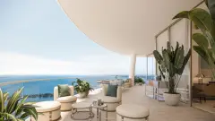 1428 Brickell — unit g balcony