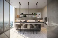 1428 Brickell — unit g kitchen 01