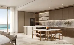 The Residences at Mandarin Oriental, Miami — mandarin oriental miami kitchen cool pallette