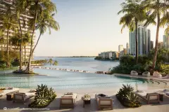 The Residences at Mandarin Oriental, Miami — mandarin oriental miami pool