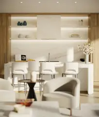 The Perigon — kitchen vignette e